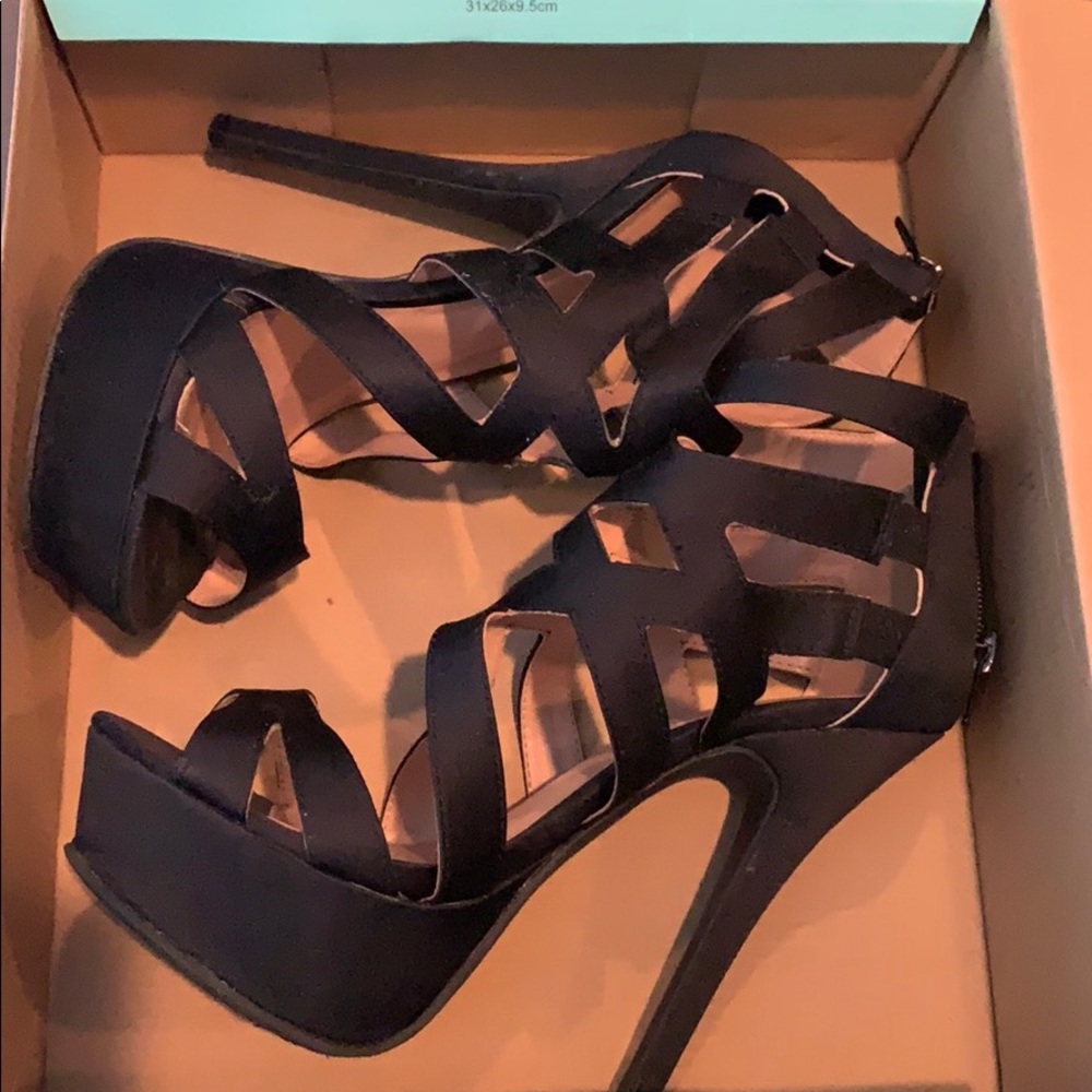 Black heels